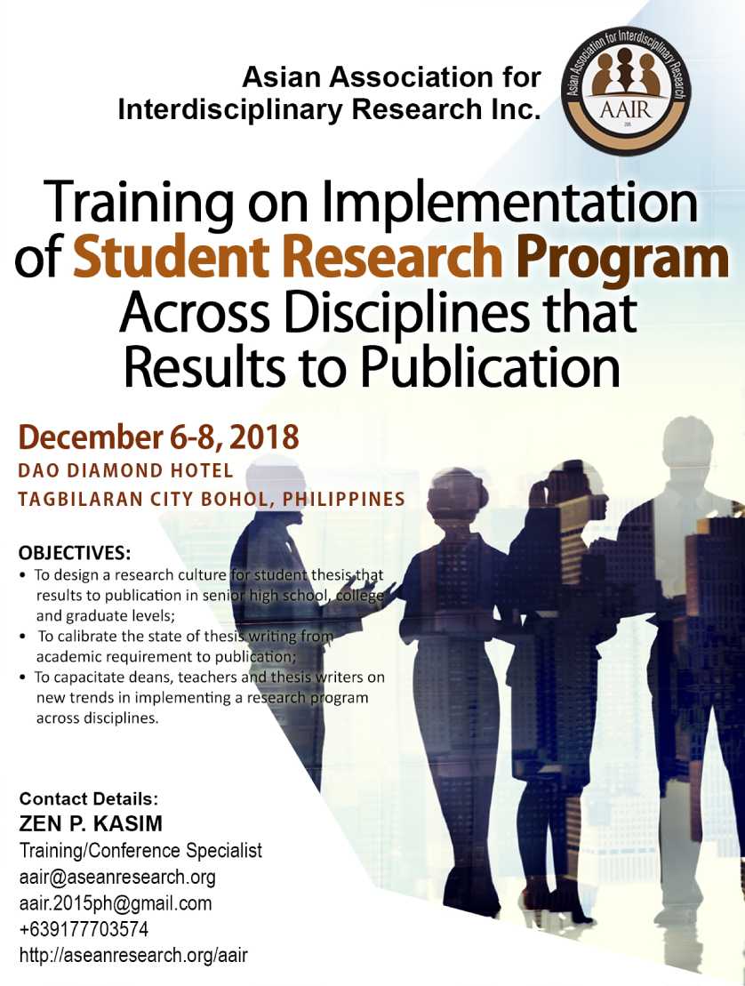 student research training program